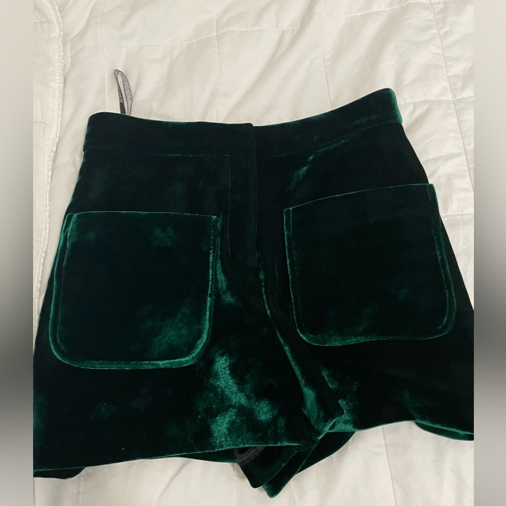 Velvet shorts
